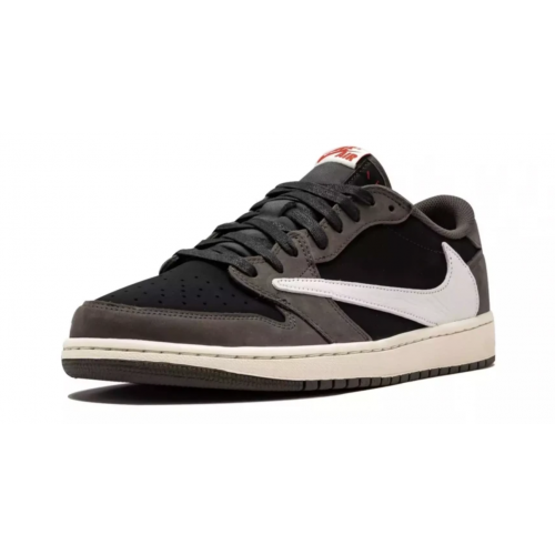 Кроссовки Nike x Travis Scott Air Jordan 1 Low Brown Black