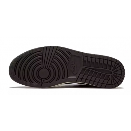 Кроссовки Nike x Travis Scott Air Jordan 1 Low Brown Black