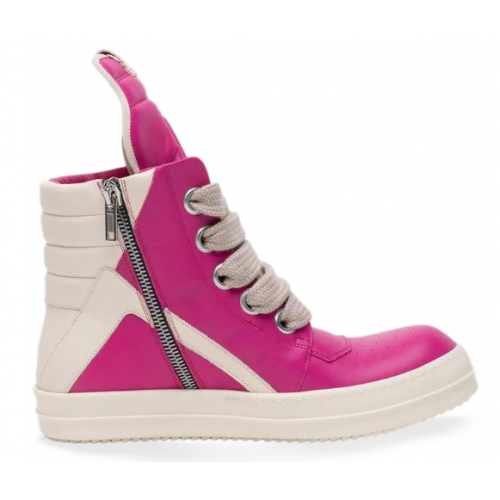 Rick Owens EDFU Runaway Geobasket Hot Pink Milk