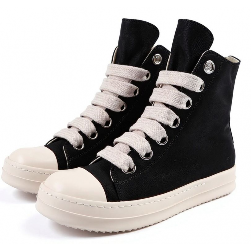 Rick Owens Drkshdw Jumbo Lace High Black