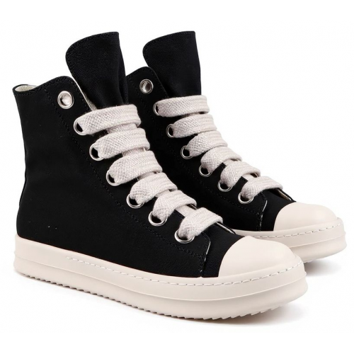 Rick Owens Drkshdw Jumbo Lace High Black