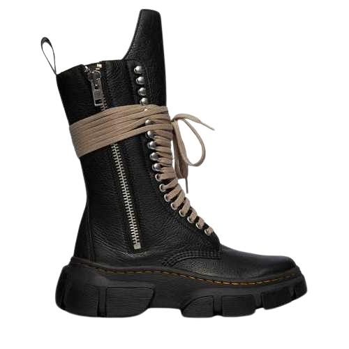 Dr. Martens x Rick Owens 1918 DMXL Calf Length Boot Black