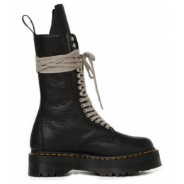 Dr. Martens x Rick Owens Strobe Calf Length Boot Black