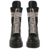 Dr. Martens x Rick Owens Strobe Calf Length Boot Black