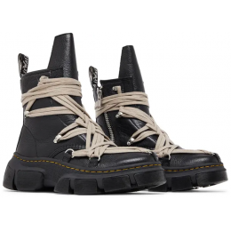 Dr. Martens x Rick Owens 1460 DMXL Megalace Boot Black
