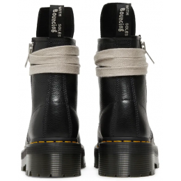 Dr. Martens x Rick Owens Strobe 1460 Quad Sole Jumbo Lace Boot Black