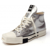 Rick Owens x Converse TURBODRK Chuck 70 High Silver Lacquer
