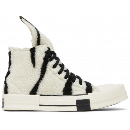 Rick Owens x Converse DRKSHDW TURBODRK Chuck 70 High Zebra