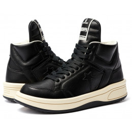 Rick Owens x Converse Turbodrk Black