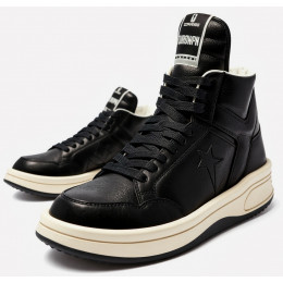 Rick Owens x Converse Turbodrk Black