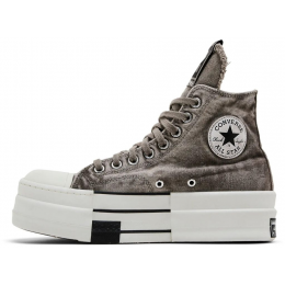 Rick Owens x Converse DRKSHDW DBL DRKSTAR Chuck 70 High Washed Concrete