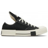 Rick Owens x Converse DRKSHDW DRKSTAR Chuck 70 Low Black
