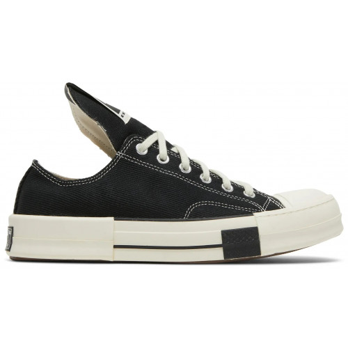 Rick Owens x Converse DRKSHDW DRKSTAR Chuck 70 Low Black