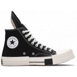 Rick Owens x Converse TURBODRK Chuck 70 High Black