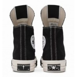 Rick Owens x Converse TURBODRK Chuck 70 High Black