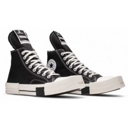 Rick Owens x Converse TURBODRK Chuck 70 High Black