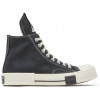 Rick Owens x Converse DRKSHDW DRKSTAR Chuck 70 High Black