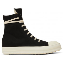 Rick Owens DRKSHDW Strobe Cotton Denim High Black Milk