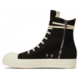 Rick Owens DRKSHDW Strobe Cotton Denim High Black Milk