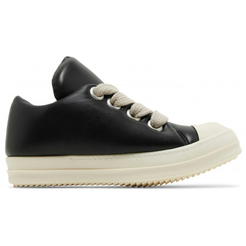Rick Owens Luxor Jumbo Padded Low Black Milk