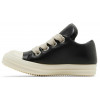 Rick Owens Luxor Jumbo Padded Low Black Milk