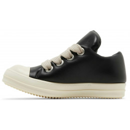 Rick Owens Luxor Jumbo Padded Low Black Milk