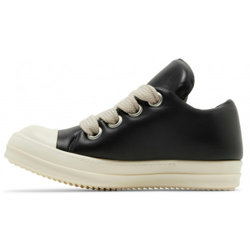 Rick Owens Luxor Jumbo Padded Low Black Milk