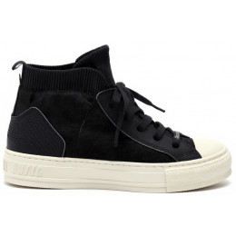Кеды Dior High-Top Sneakers Textiles Black