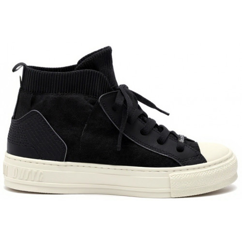 Кеды Dior High-Top Sneakers Textiles Black