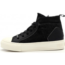 Кеды Dior High-Top Sneakers Textiles Black