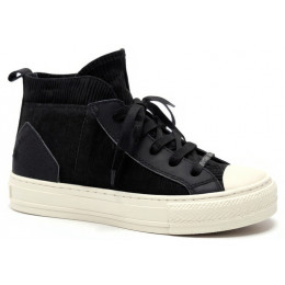 Кеды Dior High-Top Sneakers Textiles Black