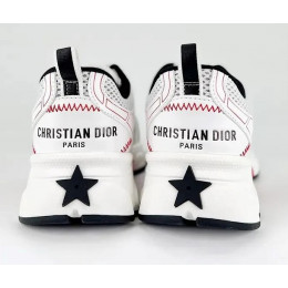 Кроссовки Dior Chrono White Red
