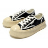 Chanel Biscuit Platform Sneakers Black Berge