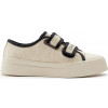 Chanel Velcro Sneaker White And Black