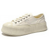 Chanel Biscuit Platform Sneakers Milk