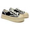 Chanel Biscuit Platform Sneakers Black Berge