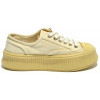 Chanel Biscuit Platform Sneakers Berge Yellow
