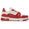 Louis Vuitton Trainer Signature Red White
