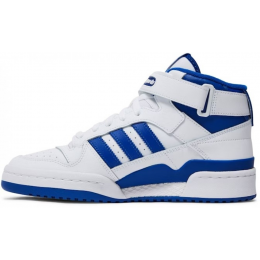Кроссовки Adidas Forum Mid White Royal Blue