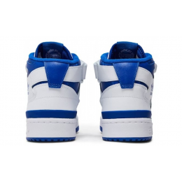 Кроссовки Adidas Forum Mid White Royal Blue