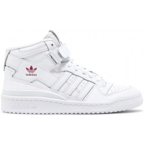 Кроссовки Adidas Forum Mid White Pink