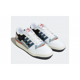 Adidas Forum Low Exhibit White Blue Red