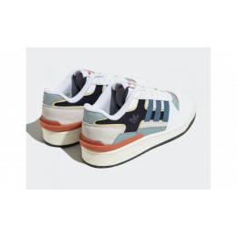 Adidas Forum Low Exhibit White Blue Red