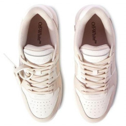 Off-White x Out Of Office Low Tops Beige