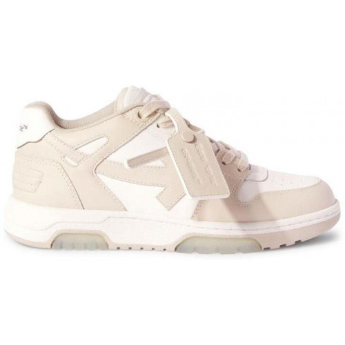 Off-White x Out Of Office Low Tops Beige