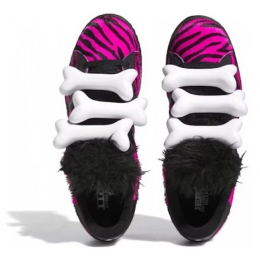 Кроссовки Adidas x Jeremy Scott Campus 80S Bones Pink Zebra
