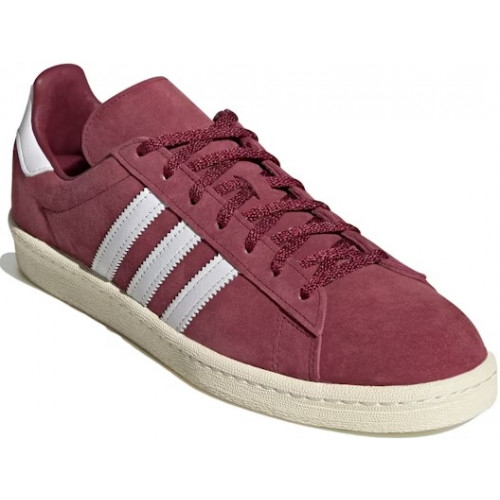 Adidas Campus 80S Burgundy Off White