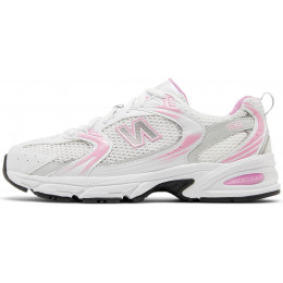 Кроссовки New Balance 530 All White Raspberry