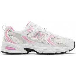 Кроссовки New Balance 530 All White Raspberry