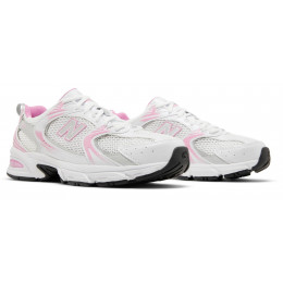Кроссовки New Balance 530 All White Raspberry